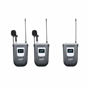 Kodtec Microphone Wireless For Phone and Camera Double KT-6302U-CM