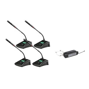 Kodtec Microphone Wireless Conference 4pcs KT-7104U