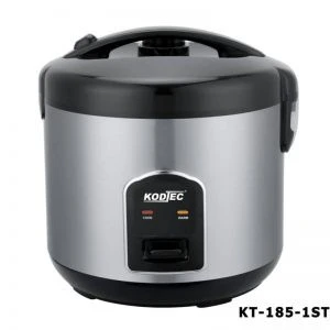 Kodtec Rice Cooker 1.8L 10 Cups 500W Stainless Steel KT-185-1ST