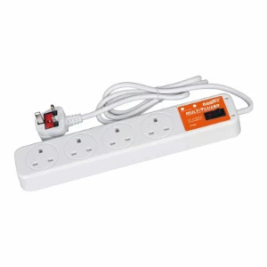 Kodtec Extension 4 Gang with Surge Protector 250v 3250w KT-1504MG