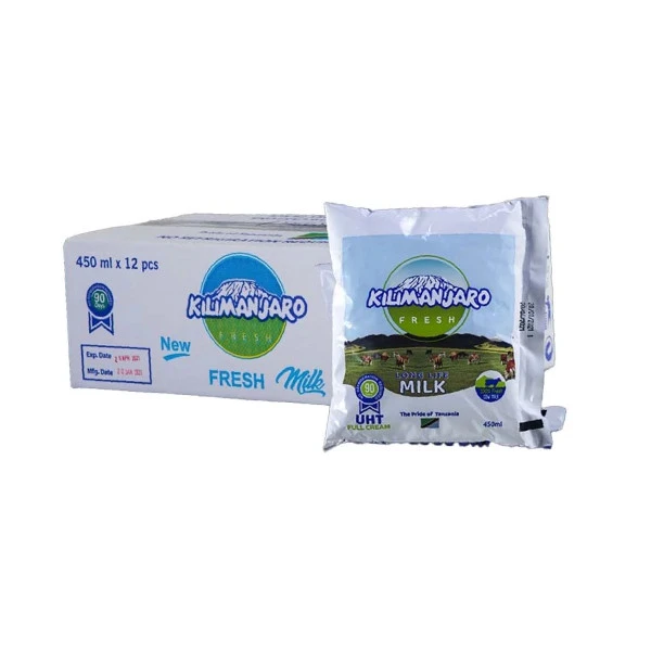 Kilimanjaro Fresh Milk 450ml Pack of 12